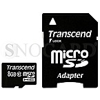 8GB Transcend TS8GUSDHC10 microSDHC schwarz