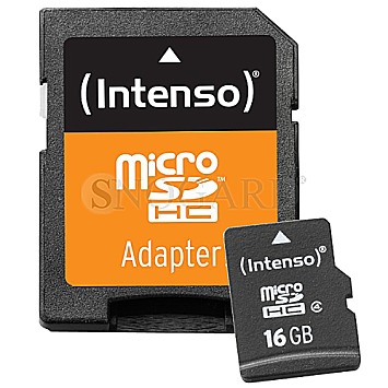 16GB Intenso MC SD 016GB microSDHC Class 4