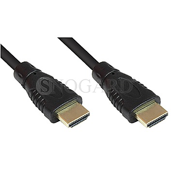 Good Connections HDMI-Kabel Ethernet A -> A St/St 0.5m 4K schwarz