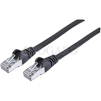 Intellinet 318761 Premium Patchkabel GHMT CAT6a S/FTP 1m schwarz