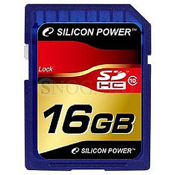 16GB Silicon Power SP016GBSDH010V10 SDHC Class 10