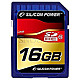 16GB Silicon Power SP016GBSDH010V10 SDHC Class 10