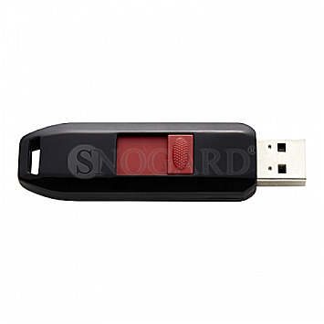 16GB Intenso 3511470 Business Line USB 2.0 Slider schwarz/rot