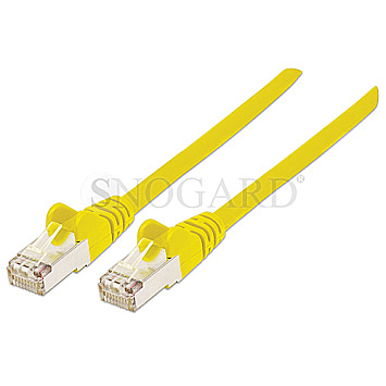 Intellinet 350518 Premium Patchkabel GHMT CAT6a S/FTP 5m gelb