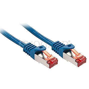 Lindy 47357 Basic S/FTP CAT6 Patchkabel 7.5m blau