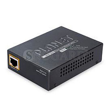 Planet POE-171S Desktop Gigabit PoE-Splitter RJ45 UPoE PD schwarz