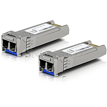 Ubiquiti UniFi UACC 10G LAN-Transceiver LC-Duplex SM 10km SFP+ 2er Pack