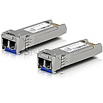 Ubiquiti UniFi UACC 10G LAN-Transceiver LC-Duplex SM 10km SFP+ 2er Pack