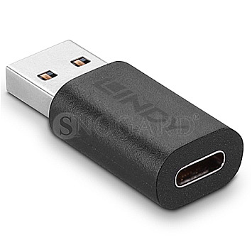 Lindy 41904 Adapter USB 3.2 Typ A an Typ-C schwarz