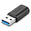 Lindy 41904 Adapter USB 3.2 Typ A an Typ-C schwarz