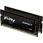 32GB Kingston KF426S15IB1K2/32 FURY Impact SO-DIMM DDR4-2666 Kit schwarz