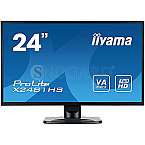 59.9cm (23.6") Iiyama ProLite X2481HS-B1 VA Full-HD Blaulichtfilter Lautsprecher