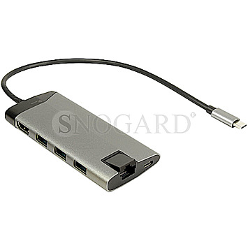 Inter-Tech 88885551 Argus GDC-802 Dockingstation USB-C Mobile