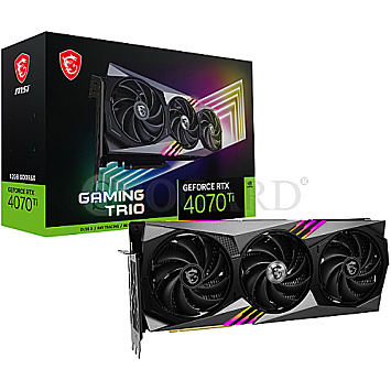 12GB MSI V513-007R GeForce RTX4070Ti Gaming Trio 12G