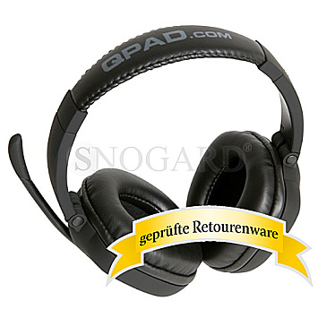 QPAD GH-10 Gaming Headset schwarz