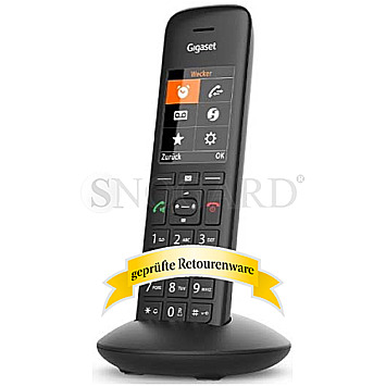 Gigaset C570HX DECT-Mobilteil (schnurlos)  schwarz