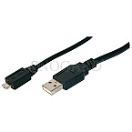 Digitus AK-300109-018-S USB-A/Micro USB 1.8m schwarz