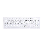 Cherry AK-C8100F-UVS-W Active Key desinfizierbar Hygiene Tastatur vollversiegelt