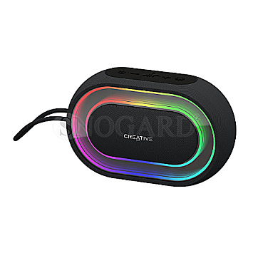 Creative 51MF8275AA000 Halo Bluetooth Speaker RGB Light