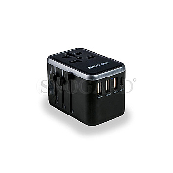 Verbatim 49546 UTA-04 Universal Reiseadapter 3xUSB-A / 2xUSB-C retail