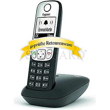 Gigaset A690 DECT Analog Mobilteil+Ladeschale schwarz