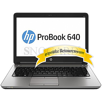 14" HP ProBook 640 G1 i3-4000M 8GB RAM 240GB SSD W10Pro