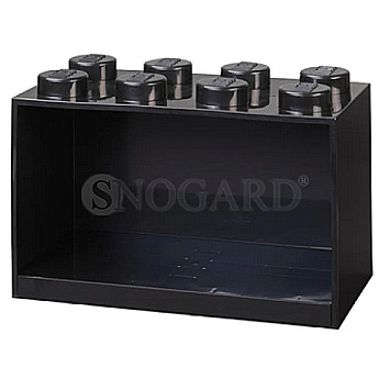 Room Copenhagen 41151733 LEGO Brick Shelf 8 Bausteinregal schwarz