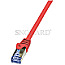 LogiLink CQ3044S PrimeLine Patchkabel S/FTP CAT6a 1.5m rot