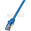 LogiLink CQ3056S PrimeLine Patchkabel S/FTP CAT6a 2m blau