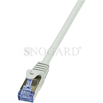 LogiLink CQ3082S PrimeLine Patchkabel S/FTP CAT6a 7.5m grau