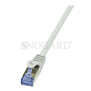 LogiLink CQ3142S PrimeLine Patchkabel S/FTP CAT6a 50m grau