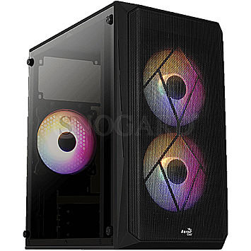 AeroCool CS-107 v2 Micro-ATX RGB Black Edition