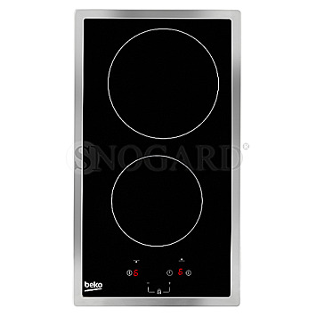 Beko HDMC32400TX Glaskeramik Kochfeld Domino Autark 3kW schwarz