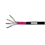 LogiLink CPV0082 100m Installationskabel CAT7 S/FTP LSZH schwarz/pink