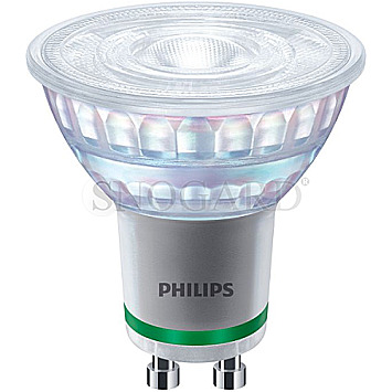 Philips LED Classic Lampe 50W GU10 warmweiss 375lm silber