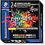 Staedtler 371 C24 MultiInk Pigment Arts Brush Pen 24er Set