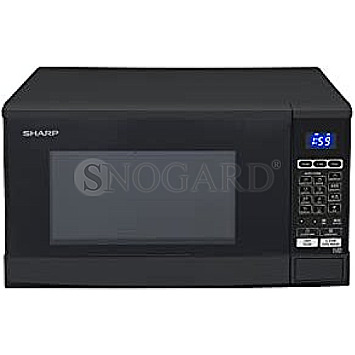 Sharp R670BK Mikrowelle mit Grill/Dampfgarer schwarz