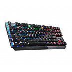 MSI Vigor GK50 Low Profile TKL LEDs RGB Kailh Choc LOW PROFILE WHITE USB