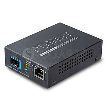 Planet XT-705A Railmount 10G Media Converter RJ45 SFP+