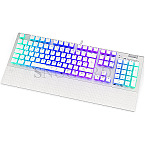 Endorfy EY5D032 Omnis Pudding Onyx White PBT ARGB Kailh BROWN USB