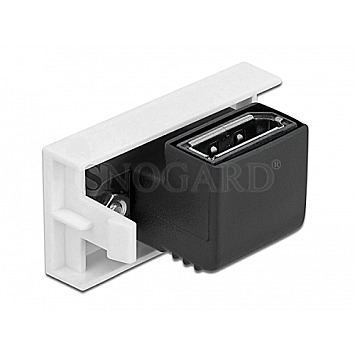 DeLOCK 81306 Easy 45 DisplayPort Modul gewinkelt 22.5mm x 45mm