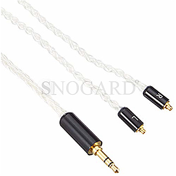 DeLOCK 85845 Audio Kabel 3.5mm 3pin Klinkenstecker zu 2x MMCX Stecker 1.2m