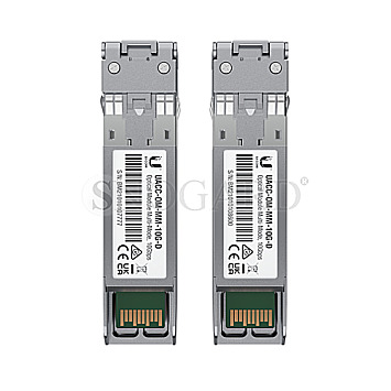 Ubiquiti UniFi UACC 10G LAN-Transceiver LC-Duplex MM 300m SFP 2er Pack