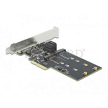 DeLOCK 90499 3x SATA Controller 2x M.2 SATA PCIe 3.0 x4