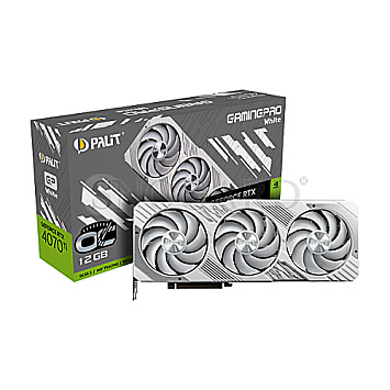 12GB Palit NED407TV19K9-1043W GeForce RTX4070Ti GamingPro White OC