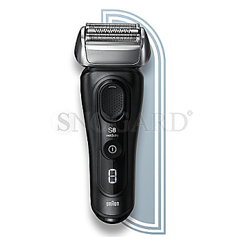 Braun Series 8 8410s Wet&Dry Folienrasierer  schwarz