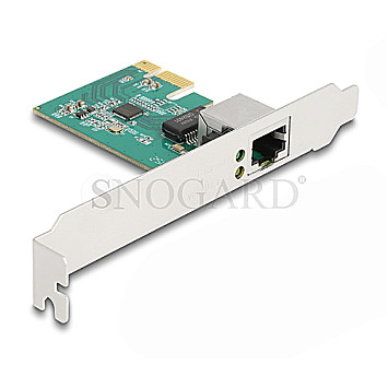 DeLOCK 88100 PCIe 2.0 x1 RJ45 LAN Adapter2.5GBase-T Low Profile