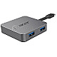ACER HP.DSCAB.014 4in1 USB-C Mini Dockingstation silber