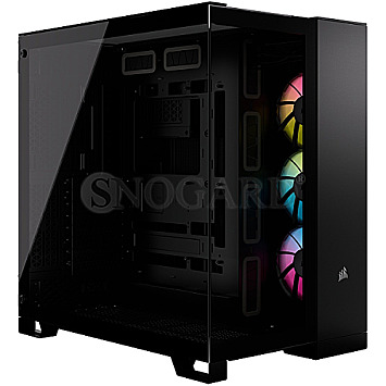 Corsair CC-9011269-WW 6500X iCUE Link RGB TG Dual Chamber Black Edition