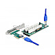 DeLOCK 90066 PCIe x1 Karte 2x intern PCI Riser 60cm